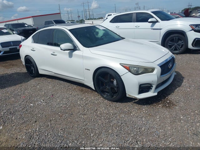 Auction sale of the 2014 Infiniti Q50 Hybrid Sport, vin: JN1AV7AP4EM690526, lot number: 45897766