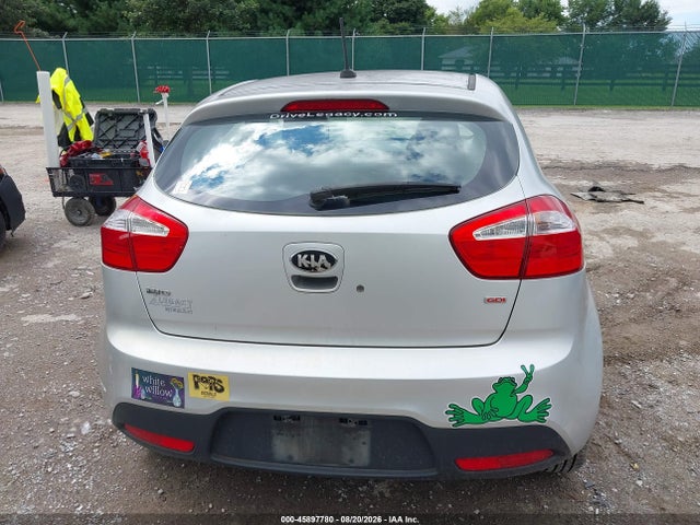 2015 Kia Rio Lx მანქანა იყიდება აუქციონზე, vin: KNADM5A39F6448025, აუქციონის ნომერი: 45897780