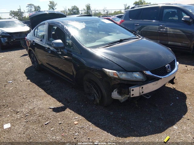 2013 Honda Civic Lx მანქანა იყიდება აუქციონზე, vin: 19XFB2F55DE044463, აუქციონის ნომერი: 45897834