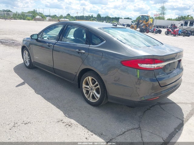 Продаж на аукціоні авто 2018 Ford Fusion Hybrid S, vin: 3FA6P0UU2JR282085, номер лоту: 45897846