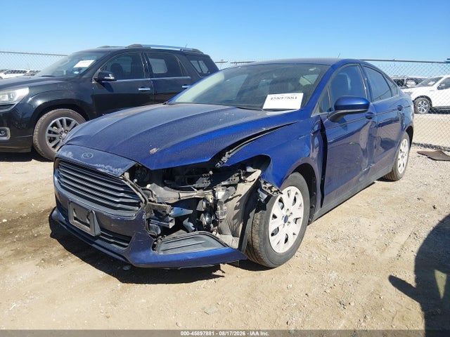 2014 Ford Fusion S მანქანა იყიდება აუქციონზე, vin: 3FA6P0G72ER328834, აუქციონის ნომერი: 45897881