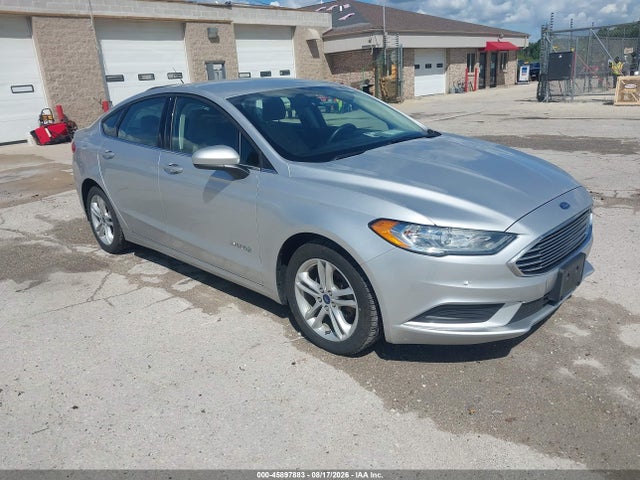 Продаж на аукціоні авто 2018 Ford Fusion Hybrid S, vin: 3FA6P0UUXJR281945, номер лоту: 45897883
