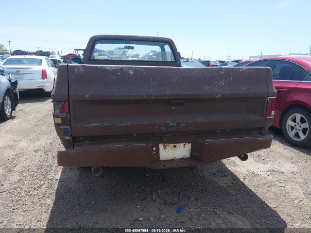 Aukcja sprzedaży 1981 Chevrolet C10, vin: 1GCCC14D8BJ154069, numer aukcji: 45897994