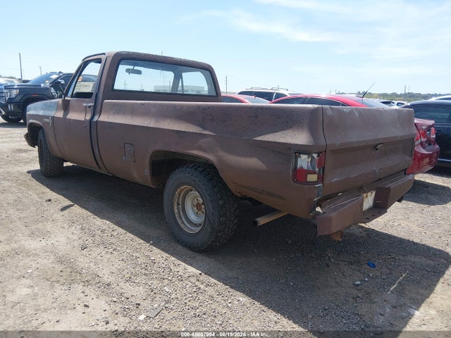 Aukcja sprzedaży 1981 Chevrolet C10, vin: 1GCCC14D8BJ154069, numer aukcji: 45897994