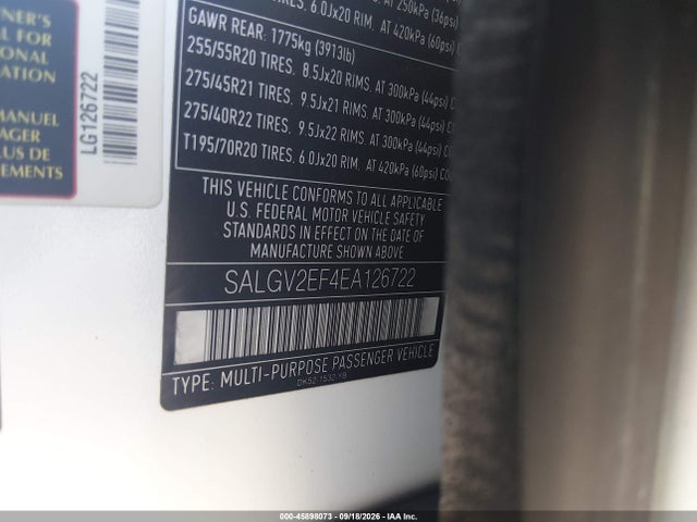 Продаж на аукціоні авто 2014 Land Rover Range Rover 5.0l V8 Supercharged Autobiography, vin: SALGV2EF4EA126722, номер лоту: 45898073