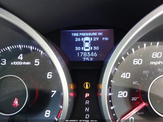 2013 Acura Tl 3.7 მანქანა იყიდება აუქციონზე, vin: 19UUA9F71DA000470, აუქციონის ნომერი: 45898078