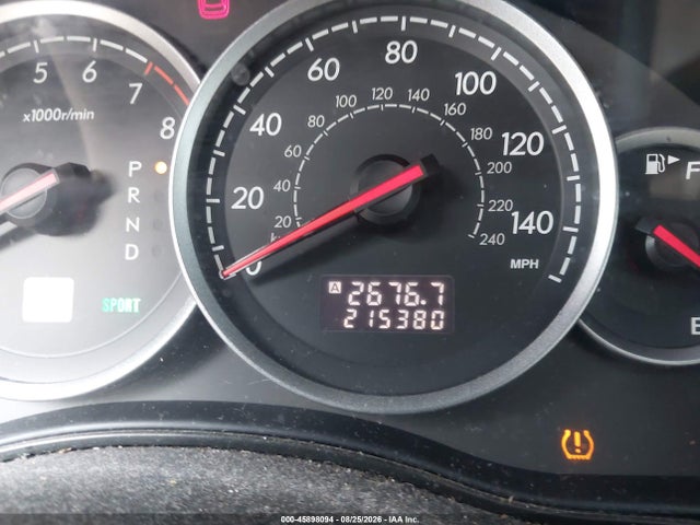 45898094 :رقم المزاد ، 4S4BP86C374339449 vin ، 2007 Subaru Outback 3.0r L.l. Bean Edition مزاد بيع