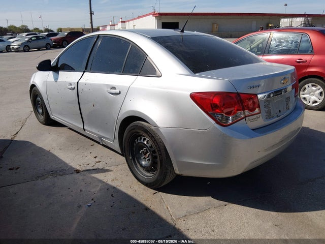 Продаж на аукціоні авто 2013 Chevrolet Cruze Ls Auto, vin: 1G1PA5SH6D7126719, номер лоту: 45898097