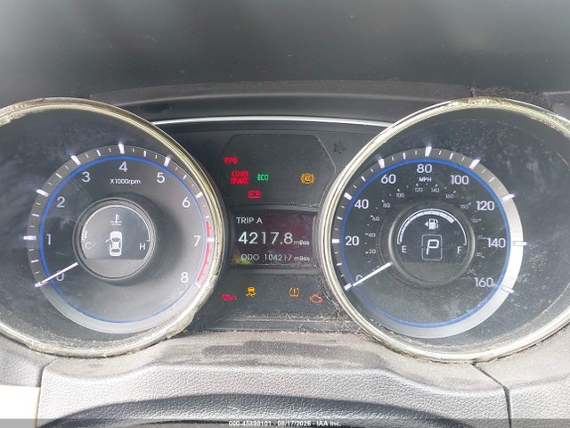 Продаж на аукціоні авто 2013 Hyundai Sonata Gls, vin: 5NPEB4AC4DH678789, номер лоту: 45898101