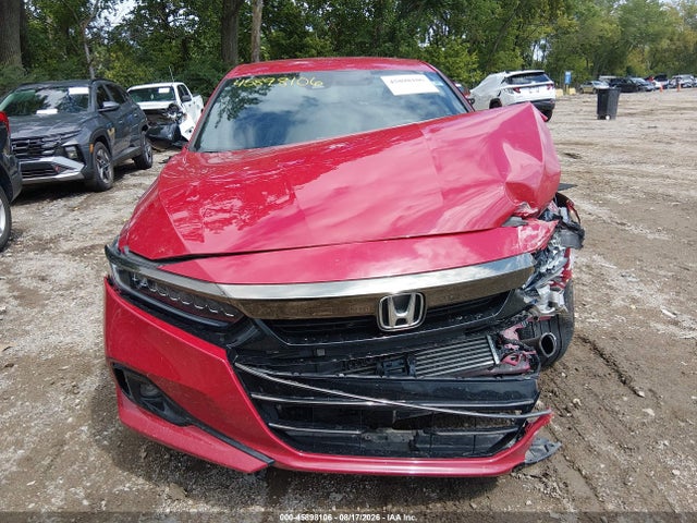 45898106 :رقم المزاد ، 1HGCV1F31MA120817 vin ، 2021 Honda Accord Sport مزاد بيع