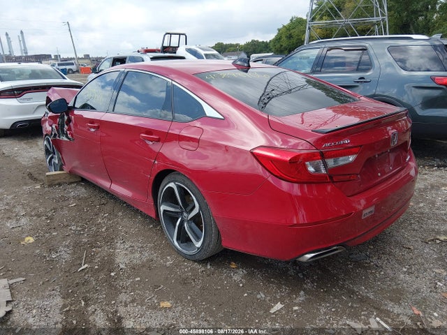 45898106 :رقم المزاد ، 1HGCV1F31MA120817 vin ، 2021 Honda Accord Sport مزاد بيع