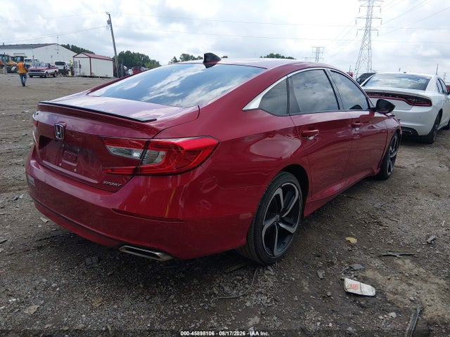 45898106 :رقم المزاد ، 1HGCV1F31MA120817 vin ، 2021 Honda Accord Sport مزاد بيع