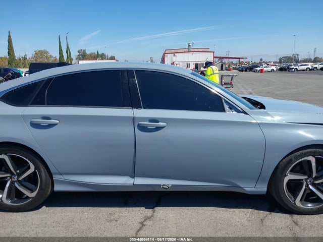 45898114 :رقم المزاد ، 1HGCV1F39NA080407 vin ، 2022 Honda Accord Sport مزاد بيع