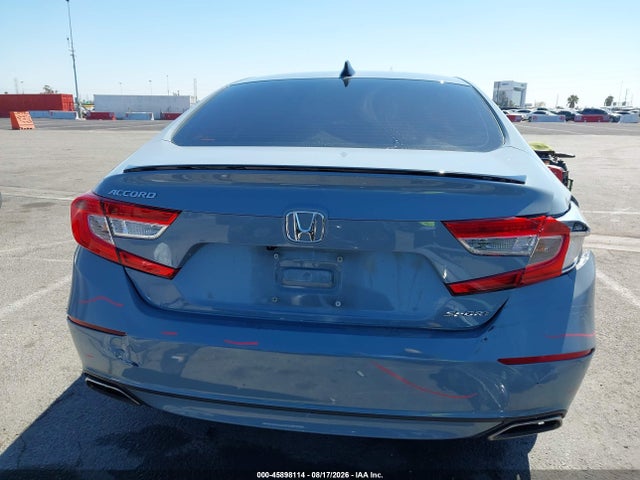 45898114 :رقم المزاد ، 1HGCV1F39NA080407 vin ، 2022 Honda Accord Sport مزاد بيع