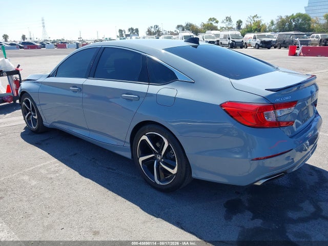 45898114 :رقم المزاد ، 1HGCV1F39NA080407 vin ، 2022 Honda Accord Sport مزاد بيع