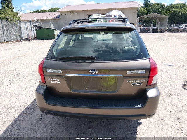 Продаж на аукціоні авто 2008 Subaru Outback 2.5i Limited/2.5i Limited L.l. Bean Edition, vin: 4S4BP62C387335847, номер лоту: 45898131