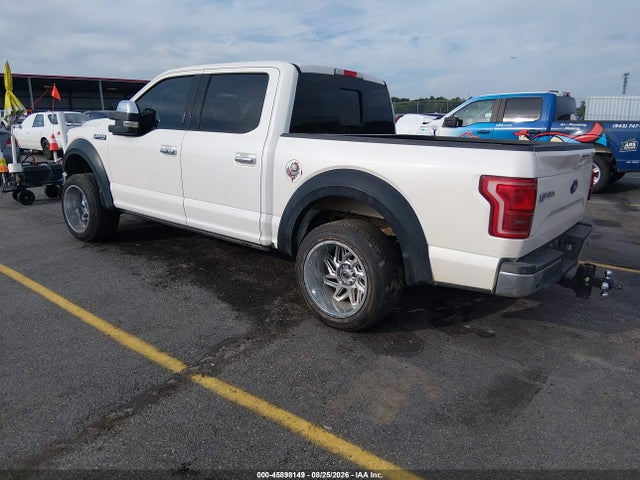 Продаж на аукціоні авто 2016 Ford F-150 Lariat, vin: 1FTEW1CF2GFC15851, номер лоту: 45898149