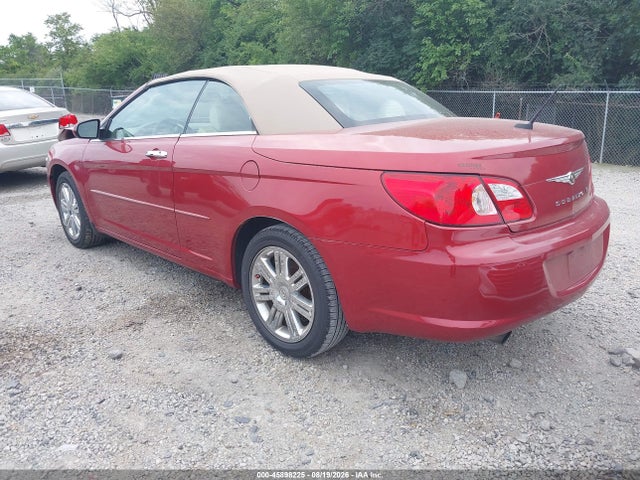 45898225 :رقم المزاد ، 1C3LC65M68N692531 vin ، 2008 Chrysler Sebring Limited مزاد بيع