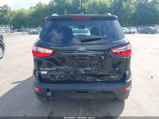 2018 Ford Ecosport Se მანქანა იყიდება აუქციონზე, vin: MAJ6P1UL2JC222108, აუქციონის ნომერი: 45898237