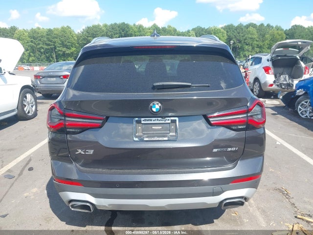 Продажа на аукционе авто 2022 Bmw X3 Sdrive30i, vin: 5UX43DP05N9J97948, номер лота: 45898297