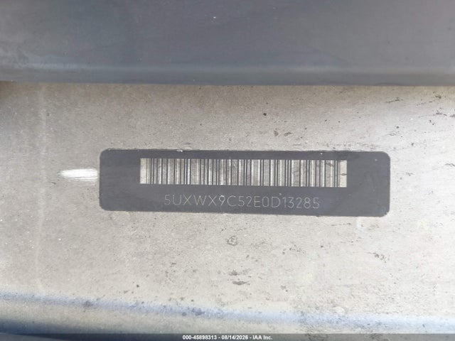 5UXWX9C52E0D13285 BMW X3 Xdrive28i