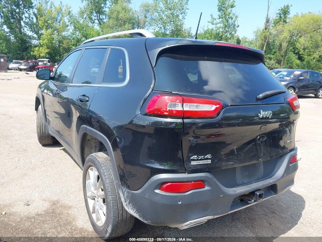 Продаж на аукціоні авто 2016 Jeep Cherokee Limited, vin: 1C4PJMDS5GW176497, номер лоту: 45898323