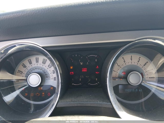 Продаж на аукціоні авто 2012 Ford Mustang V6 Premium, vin: 1ZVBP8AM1C5212138, номер лоту: 45898340