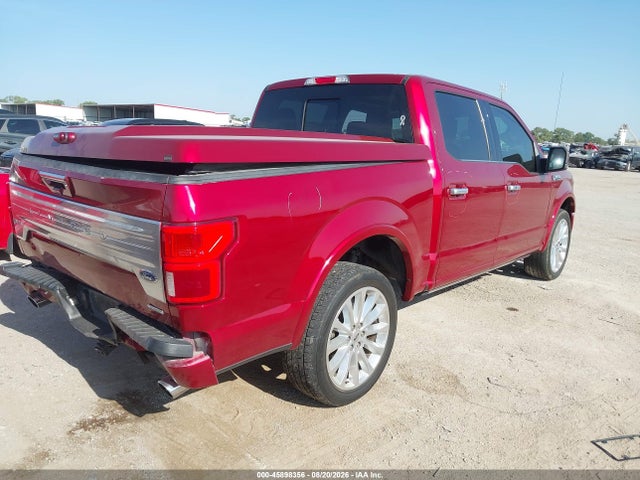 Продаж на аукціоні авто 2019 Ford F-150 Limited, vin: 1FTEW1EG7KFB95692, номер лоту: 45898356