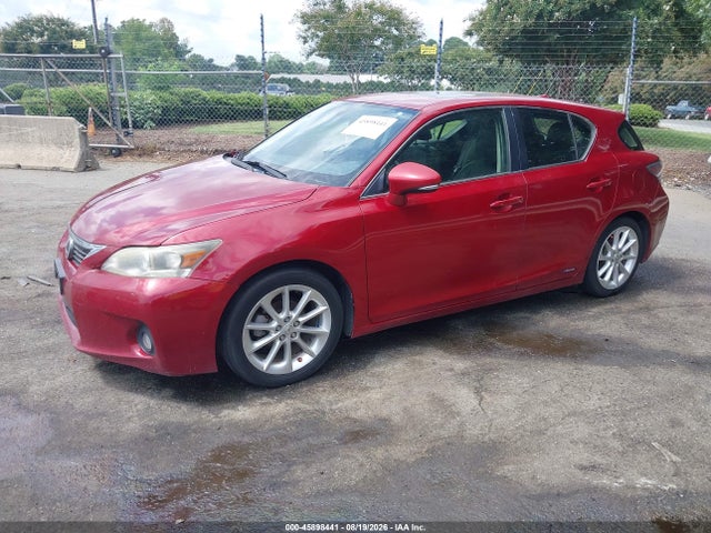 Продаж на аукціоні авто 2012 Lexus Ct 200h Premium, vin: JTHKD5BH2C2086514, номер лоту: 45898441