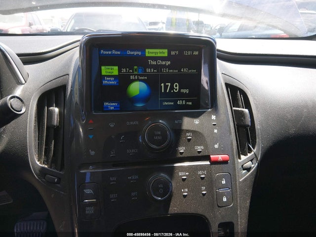 Aukcja sprzedaży 2013 Chevrolet Volt, vin: 1G1RH6E47DU118987, numer aukcji: 45898456