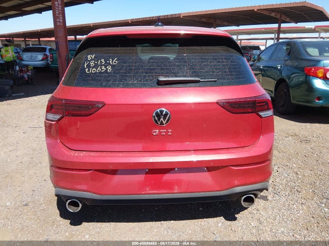 45898465 :رقم المزاد ، WVWSA7CD5SW210638 vin ، 2025 Volkswagen Golf Gti 2.0t Se مزاد بيع