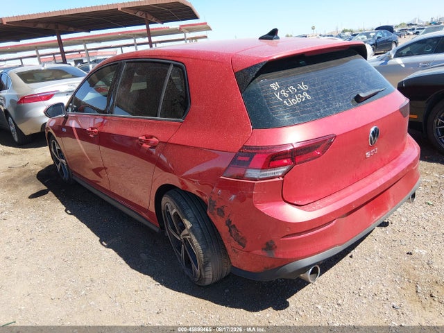45898465 :رقم المزاد ، WVWSA7CD5SW210638 vin ، 2025 Volkswagen Golf Gti 2.0t Se مزاد بيع