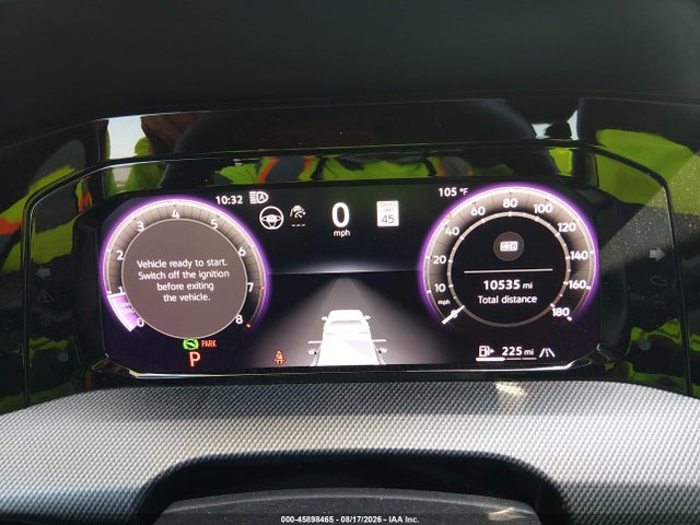 45898465 :رقم المزاد ، WVWSA7CD5SW210638 vin ، 2025 Volkswagen Golf Gti 2.0t Se مزاد بيع