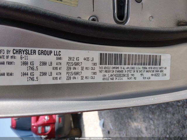Продажа на аукционе авто 2011 Jeep Patriot Latitude X, vin: 1J4NT4GB2BD290193, номер лота: 45898485