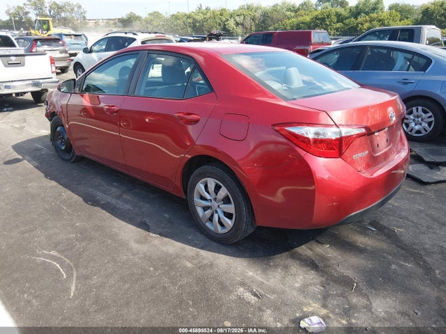 Продаж на аукціоні авто 2015 Toyota Corolla Le, vin: 5YFBURHE6FP244980, номер лоту: 45898524