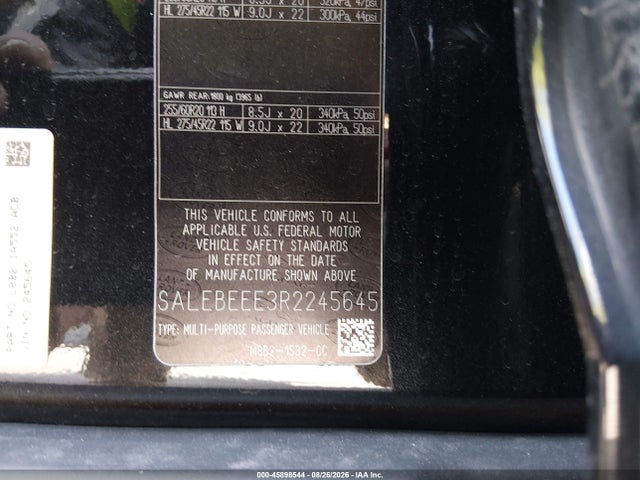 Продажа на аукционе авто 2024 Land Rover Defender 110 P525 V8, vin: SALEBEEE3R2245645, номер лота: 45898544