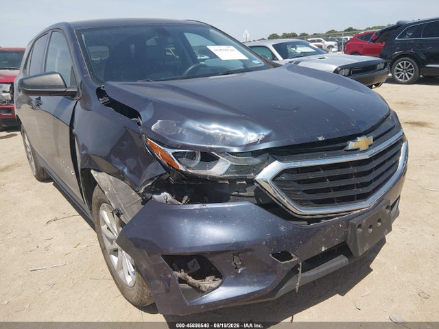 Auction sale of the 2019 Chevrolet Equinox Ls, vin: 3GNAXHEV8KS528665, lot number: 45898548