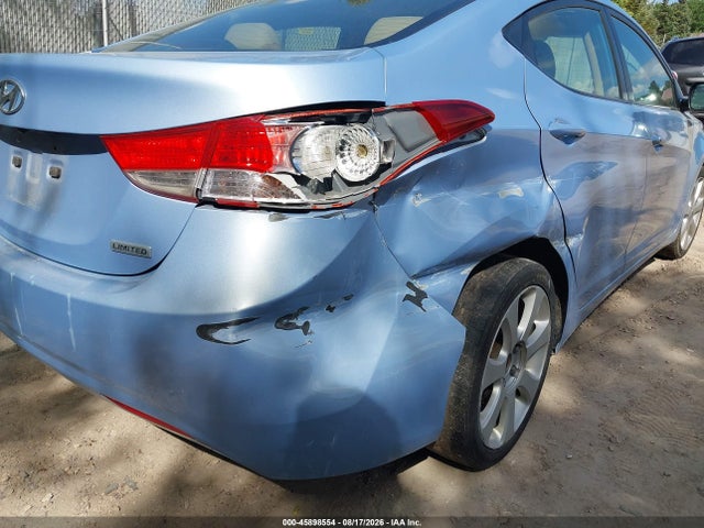 Продажа на аукционе авто 2012 Hyundai Elantra Limited (ulsan Plant), vin: KMHDH4AE7CU441001, номер лота: 45898554