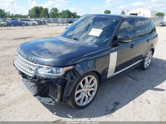 Aukcja sprzedaży 2014 Land Rover Range Rover 5.0l V8 Supercharged/5.0l V8 Supercharged Ebony Edition, vin: SALGS2TF4EA192229, numer aukcji: 45898555