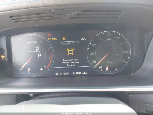 Aukcja sprzedaży 2014 Land Rover Range Rover 5.0l V8 Supercharged/5.0l V8 Supercharged Ebony Edition, vin: SALGS2TF4EA192229, numer aukcji: 45898555