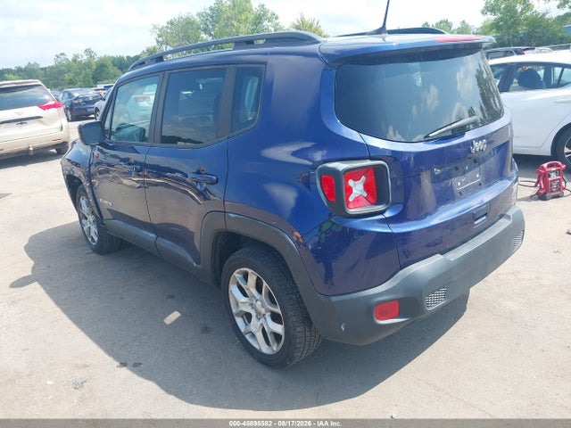 Продажа на аукционе авто 2018 Jeep Renegade Latitude Fwd, vin: ZACCJABB3JPH11380, номер лота: 45898582