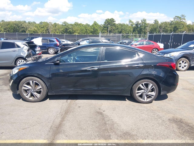 45898598 :رقم المزاد ، 5NPDH4AEXEH474205 vin ، 2014 Hyundai Elantra Limited مزاد بيع