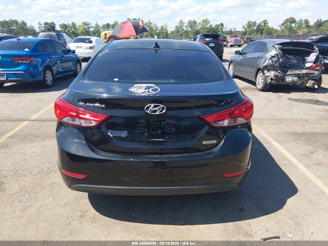 45898598 :رقم المزاد ، 5NPDH4AEXEH474205 vin ، 2014 Hyundai Elantra Limited مزاد بيع