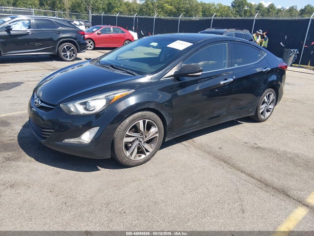45898598 :رقم المزاد ، 5NPDH4AEXEH474205 vin ، 2014 Hyundai Elantra Limited مزاد بيع