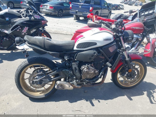45898602 :رقم المزاد ، JYARM21EXMA001248 vin ، 2021 Yamaha Xsr700 مزاد بيع