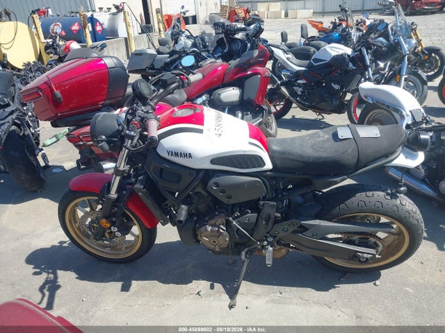 45898602 :رقم المزاد ، JYARM21EXMA001248 vin ، 2021 Yamaha Xsr700 مزاد بيع