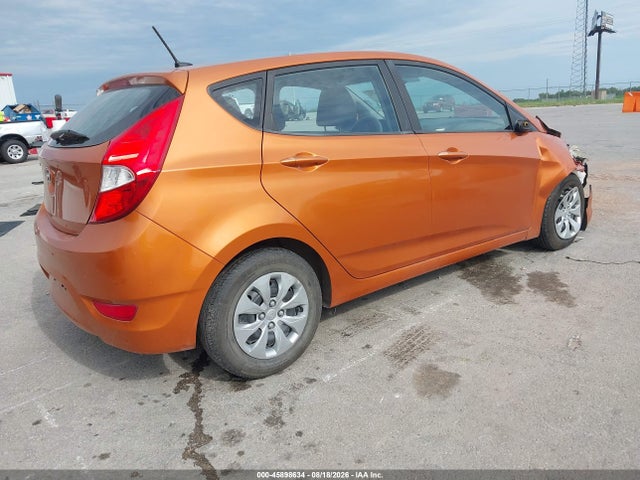 2017 Hyundai Accent Se მანქანა იყიდება აუქციონზე, vin: KMHCT5AE1HU323906, აუქციონის ნომერი: 45898634