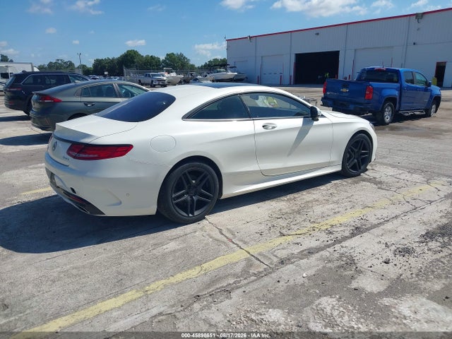 2016 Mercedes-benz S 550 4matic მანქანა იყიდება აუქციონზე, vin: WDDXJ8FB6GA016166, აუქციონის ნომერი: 45898651