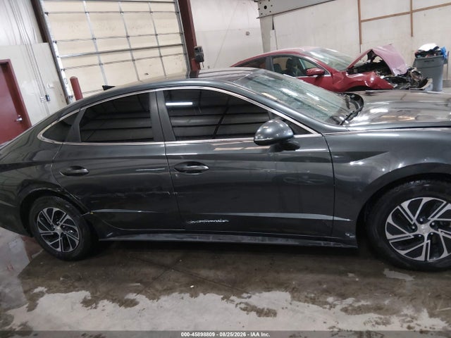 45898809 :رقم المزاد ، KMHL24JJ5NA042893 vin ، 2022 Hyundai Sonata Hybrid Blue مزاد بيع