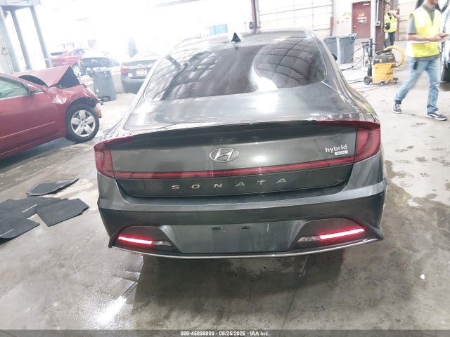 45898809 :رقم المزاد ، KMHL24JJ5NA042893 vin ، 2022 Hyundai Sonata Hybrid Blue مزاد بيع